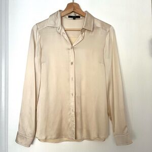 Gucci cream silk blouse